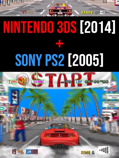 Outrun Ports Compared: Nintendo 3DS vs PlayStation 2