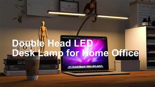 Double head USB Led Desk Lamp for Office/Home - Eye Caring Architect lamp with Clamp,Dual Screen Computer Monitor Work Smart Light: 10W 3 Color Flexible Adjustable Lighting Table Lamp for Study Drafting | Lazada
