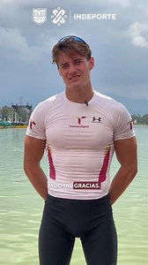 📹🚣🏻Diego Alexander Popa Olivella, 1er Lugar en "Canotaje" representando a Tamaulipas, compartió la satisfacción de haber competido en los "Nacionales CONADE 2024". ¡Gran victoria! 🥇 | Instituto del Deporte de la Ciudad de México