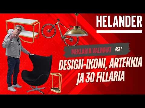 Meklarin valinnat – 1960-luvun Egg-tuoli, Artek-klassikoita ja 30 polkupyörää!