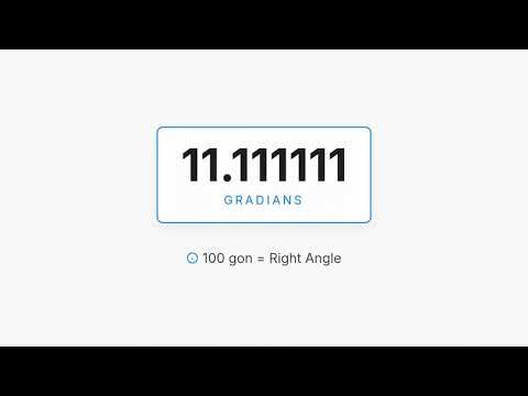 Angle Converter — Degrees Radians Gradians Calculator — How to Use It | Engineering Tool