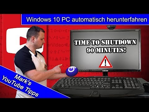 PC automatisch herunterfahren - Windows 10 - so geht's