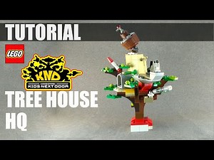 How to Build: Lego Kids Next Door Tree House (KND) | Tutorial Video (HD)