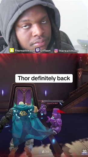 Twitch:liltoon__ #comment #gaming #marvelrivals #shorts #thor
