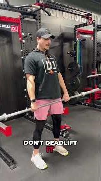 Master the High Pull: Hand Placement & Hip Drive Secrets! #shorts