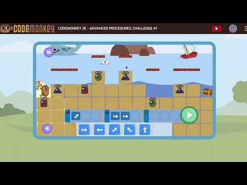 CodeMonkey Jr Advanced Procedures 1