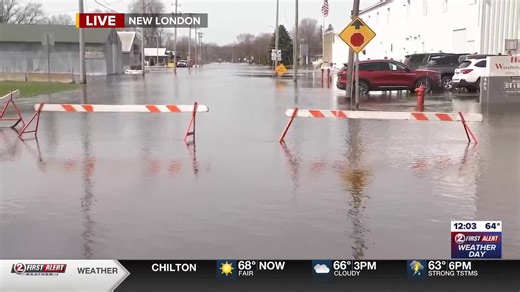 New London flooding breaks 1979 record as Wolf River expected to reach 12 feet