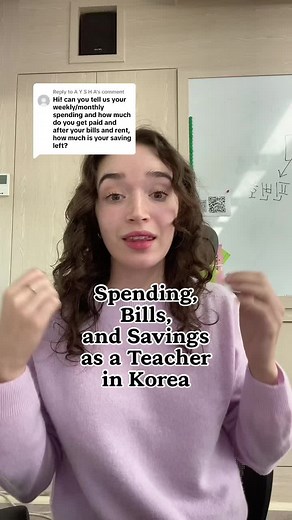 Teacher Salary, Bills, and Savings in Korea