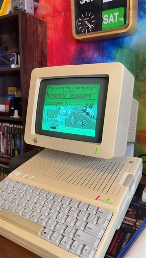 Reader Rabbit on the Apple II