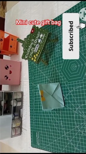 DIY Mini Cute Paper Gift Bag for Mother’s Day 💝✨#shortsfeed#ytshorts#howtomake#trending#viral#diy