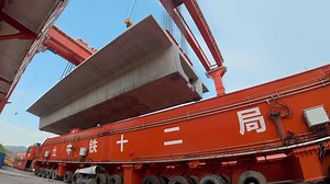 45K views · 709 reactions | Fully mechanized: watch how a 32-meter-long box girder is installed on a high-speed railway bridge under construction in China's Chongqing. | China Xinhua Sci-Tech | Facebook