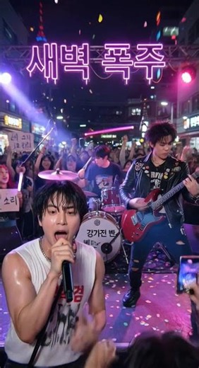 Korean Rock Band Goes Viral LIVE ⚡ Unreal Stage Energy #kpop #ehypen its AI