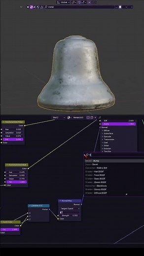 Instant Surface Details in Blender ! #3danimation #blender3d #tutorial #tutorial