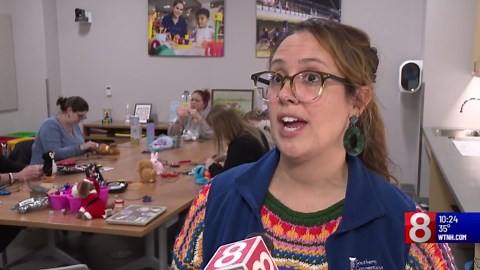 SCSU students hold workshop to make accessible toys for kids with disabilities