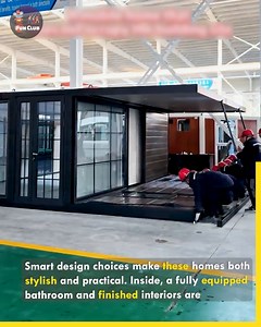15M views · 157K reactions | Modern Living Made Simple with Foldable Homes!.✨ #smarthomes | Fun club | Facebook