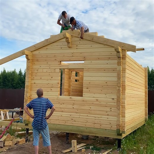 154K views · 2.9K reactions | The Russian house in 4 days. From start to finish | Top Ten Viral | Facebook