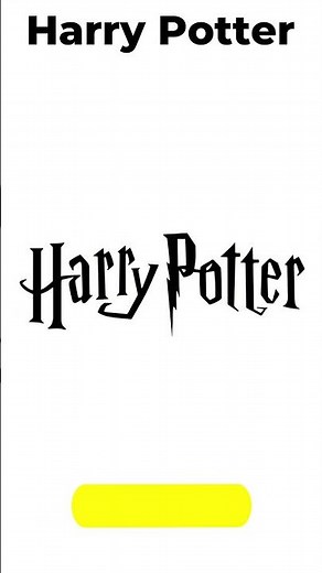 Harry Potter logo history #HarryPotter #logo #logohistory