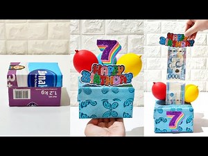 DIY DESIGN BIRTHDAY MONEY BOX