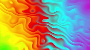 Download a rainbow colored background with a wavy pattern for free