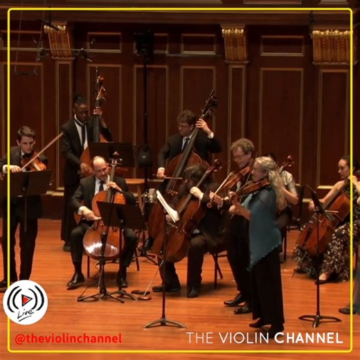 We’re coming to you from New England Conservatory's Jordan Hall in Boston, Massachusetts, for a special concert featuring fine instruments performed by A Far Cry, a self-conducted chamber orchestra based in Boston Each of the 18 members of the A Far Cry ensemble performed on a collection of the world’s finest Cremonese string instruments crafted by Stradivari, Guarneri, and Amati – all hand-selected from the vault of Christopher Reuning & Son Violins Here, the ensemble performs Sapo Perapaskero 