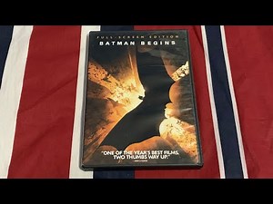Opening To Batman Begins 2005 DVD (Full Screen Edition)