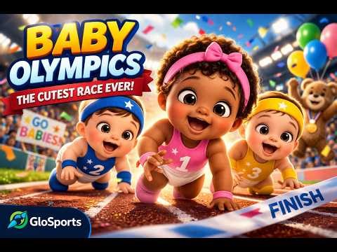 Baby Race Olympics 🍼🏁 | The Cutest Competition Ever! 👶 Celebrating the Olympics