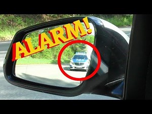 ALARM! Polizei im Rückspiegel! Police car from behind!