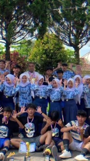 win futsal di acara porak skolah #smpn4lembang #class9a #win #futsal