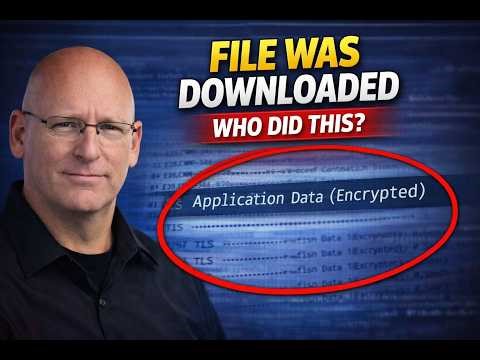 SOC Interview: Who Downloaded the File? (Encrypted Traffic)
