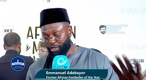 African Footballer of the Year in 2008. Emmanuel Adebayor About Addis Ababa transformation. | Mayor Office of Addis Ababa
