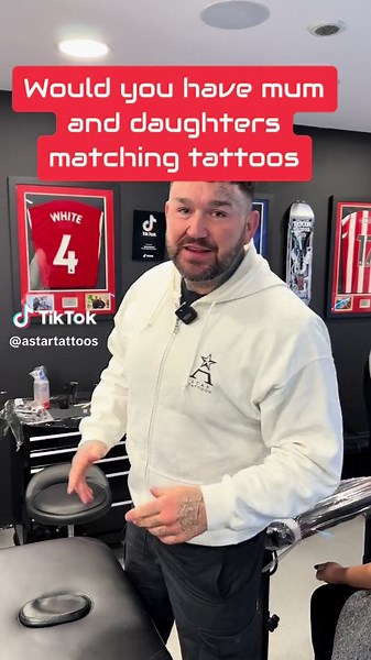 Mother and Daughter Matching Floral Tattoos Experience