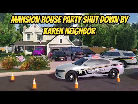 *NEW* Greenville Wisconsin MANSION House Party GONE WRONG Roblox Update Roleplay