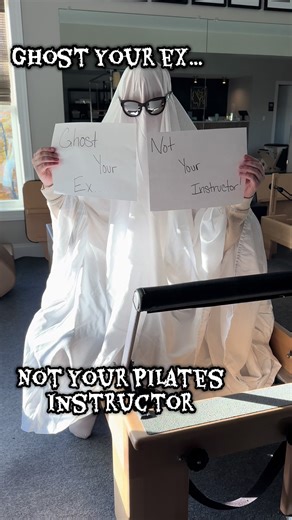 Halloween week is upon us… please ghost your ex not your Pilates instructor and esthetician 👻😪 #pilates #morgantownwv #pilatesstudio #skincare #wellness