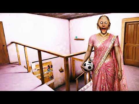 Granny In Cute Saree | Granny Live 🛑 Horror Game