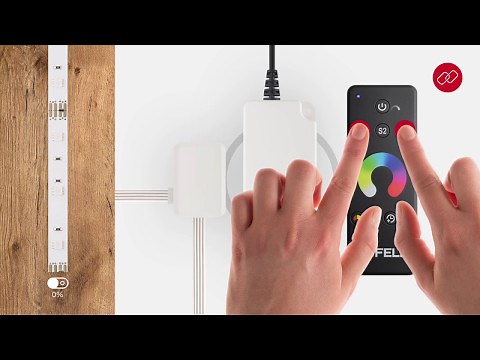 Tutoriel de la télécommande RVB pour LEDs Loox