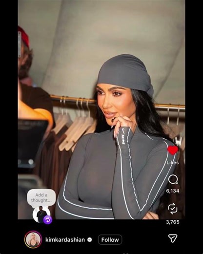 Kim Kardashian and Khloe Kardashian wears the look as a part of her Nike Skims launch week