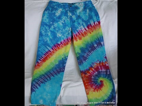 Tie Dye Your Pants ~ DIY