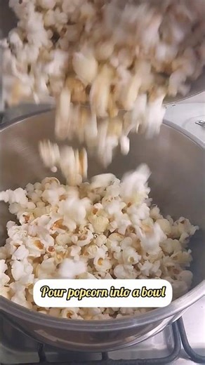 Make Popcorn The EASY WAY! #shorts #recipe #popcorn #foodie )#snacks #diy