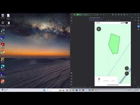 land app using React Native clone Meebhoomi Land Records
