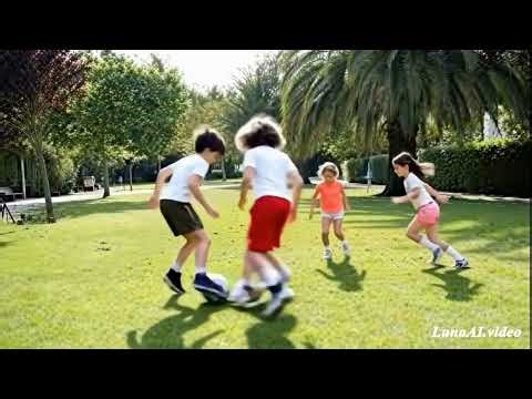 Kids Playing Football – Fun, Goals & Team Spirit