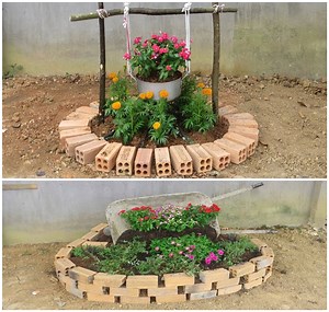 Newest garden trend - spilled flowers? | MetDaan DIY