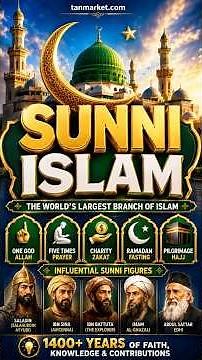 Sunni Islam: The World's Largest Branch of Islam #sunni #sunniislam #islam #muslim