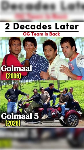 20 Years Later The Madness Returns! Golmaal 5 OG Team Reunion BTS From Ooty 🔥 #Golmaal5 #OGReunion