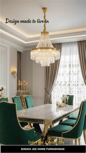 Modern Dining Room Concepts 2025 | Luxury Furniture & Decor Ideas by Sheikh Jee
