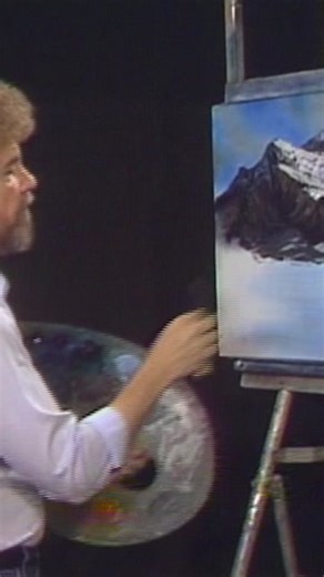 Painting Freedom: Bob Ross Quotes and Mountain Art
