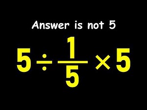 The Order of Operations Trick That Fools Millions!