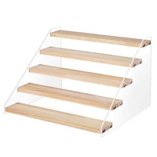RGFV Ladder Type Acrylic Storage Display Rack 2/3/4/5Layer Transparent Doll Figures Model Shelf Anime Figurine Organizer Large Capacity Plush Doll Display Rack Household | Lazada PH