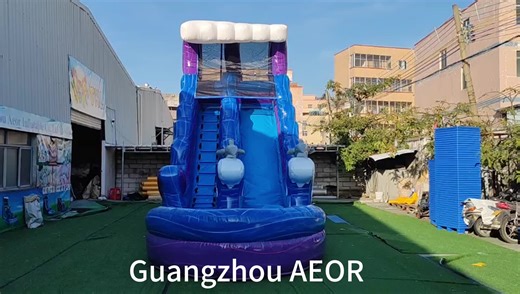 Kids Inflatable Slide Pool Commercial Grade Inflatable PVC Water Slide Backyard Blow up for Adults Party Rental