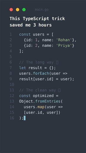 A better way to write TypeScript ✨ 🌟 #typescripttutorial #typescript #coding