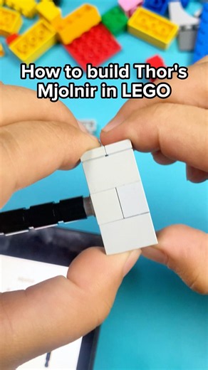 How to build Thor’s hammer in LEGO with Brickify!